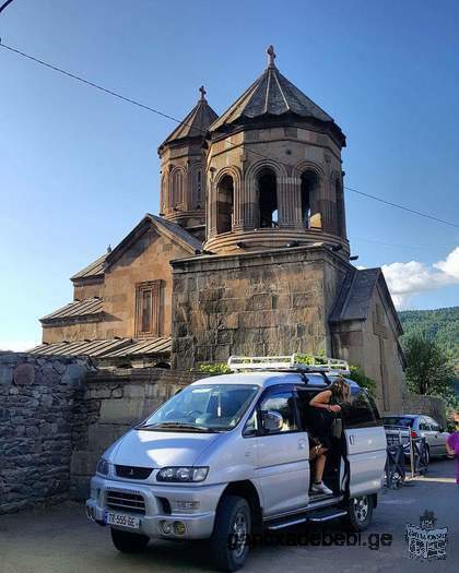 მოგზაურობა საქართველოში, მანქანების გაქირავება მძოლით