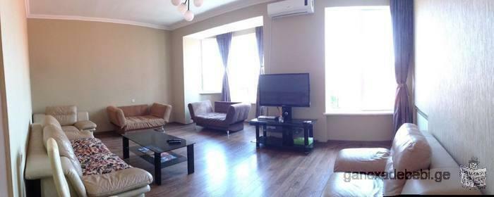 The apartment is located in Rustaveli avenue, a cozy and protected place.