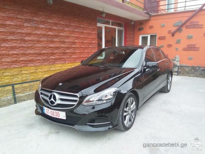 მანქანის გაქირავება Mercedes Benz E - Class 220 CDI