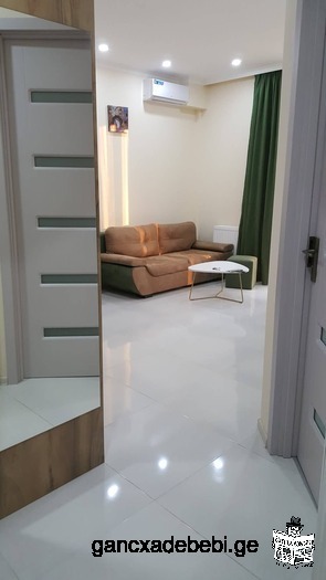 Apartment for daily rent in a newly built building, renovated, with new furniture - 70 GEL, the buil