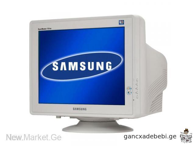 Монитор Самсунг СинкМастер 17 дюймовый ЭЛТ монитор Samsung SyncMaster 797MB 17" CRT DynaFlat tube