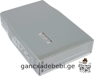 Sony Portable External CD / DVD RW rewritable USB drive პორტატული ჩამწერი რევრაიტერი იუესბი გარე