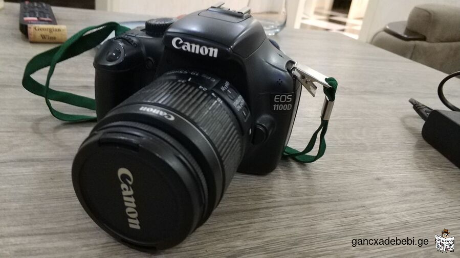 продам зеркальный фотоаппарат Canon EOS 1100d რეფლექსური კამერა