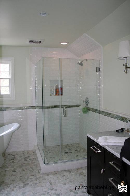 Glass workshop (shower, railing)