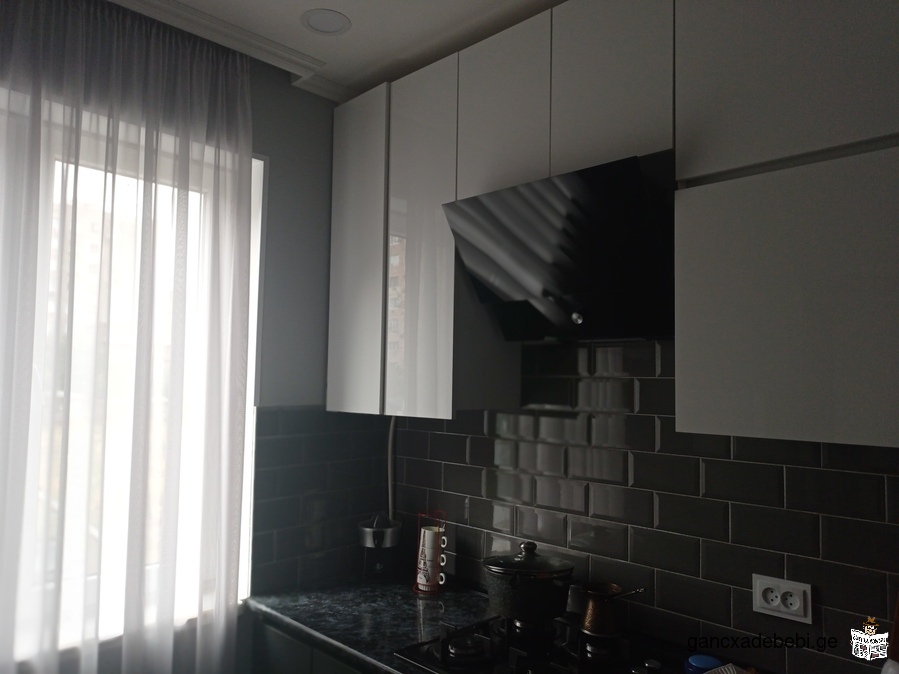 For Sale-five rooms flat in Rustavi. Price is fifty thousand dollars ( 67500 $ ).