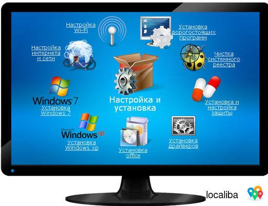 Программист Установка Windows Антивирус Ремонт Компьютеров Ноутбук