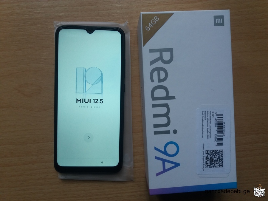 Продам телефон Redmi 9A 64GB Новый