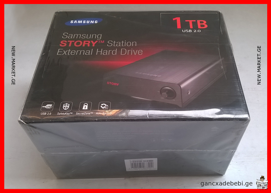 External hard drive USB data storage SAMSUNG Story Station 1TB PC winchester disk Made in Korea