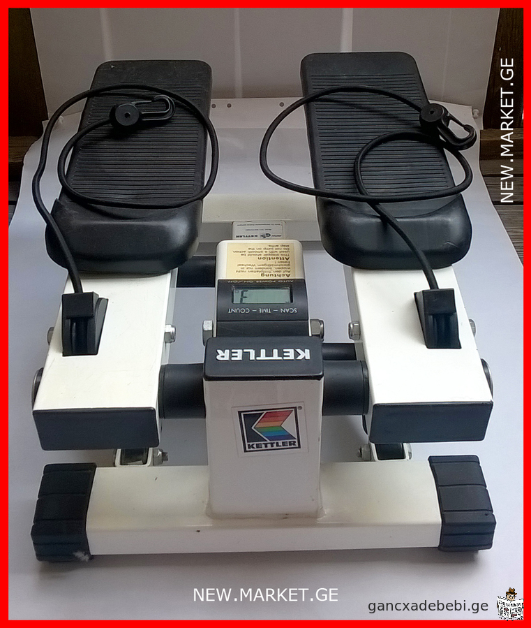 German mini stepper "Kettler" Made in Germany / german fitness mini stepper with LCD display