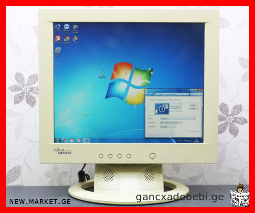 Original 17-inch monitor of German company Fujitsu Siemens TFT1780A 17" LCD monitor