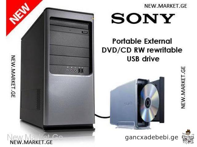 originali Sony firmis profesionaluri portatuli CD - DVD RW Camweri revraiteri, gare, iuesbi / USB