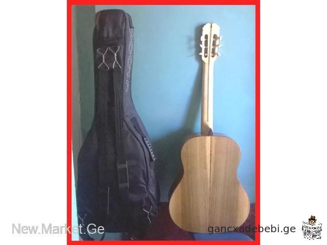 ორიგინალი კლასიკური გიტარა Classic Guitar Pooya Model PG3 Serial No 22213 Isfahan Made in Iran ირანი