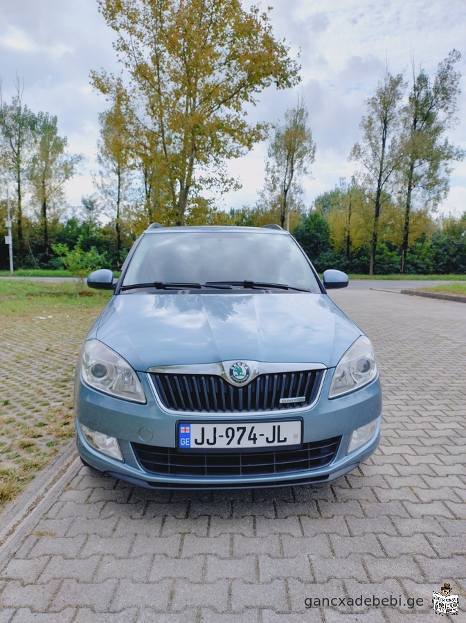 Skoda Fabia. 1.2 dizeli. 2010 wliani. 4500 dolari. lokacia quTaisi.598379693