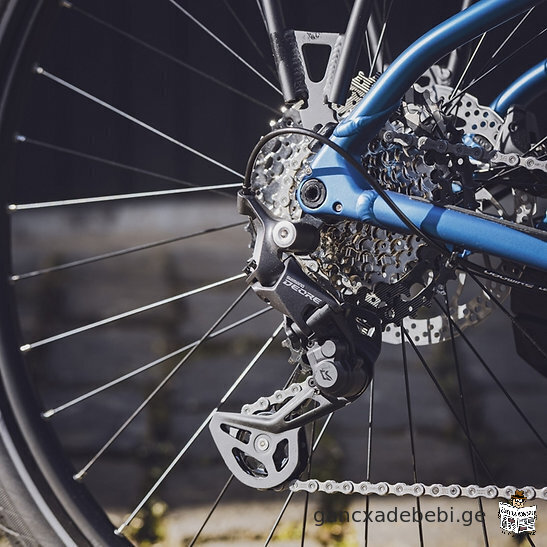 velosipedis siCqareSi gadamrTveli - superi SHIMANO DEORE M5130