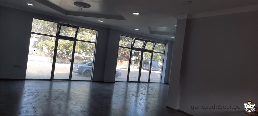 Commercial spaces for rent on Agmashenebeli Street in Chakvi