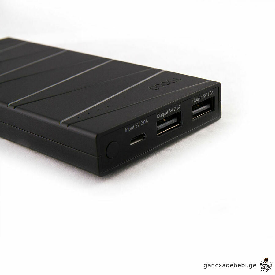 Lenovo PB500 Power Bank 10000mAh - პორტატული დამტენი - PB500