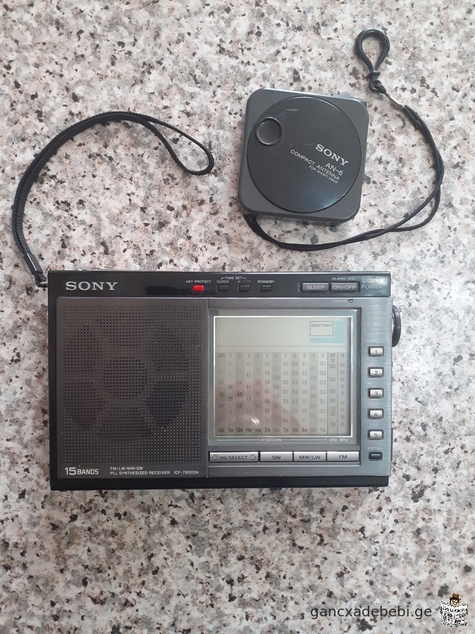 Vintage Radio receiver "SONY ICF-7600DA" for sale in Tbilisi