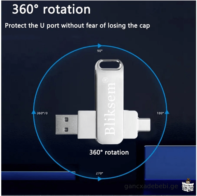 Bliksem TYPE-C 3in1 ფლეშ დრაივი 64GB