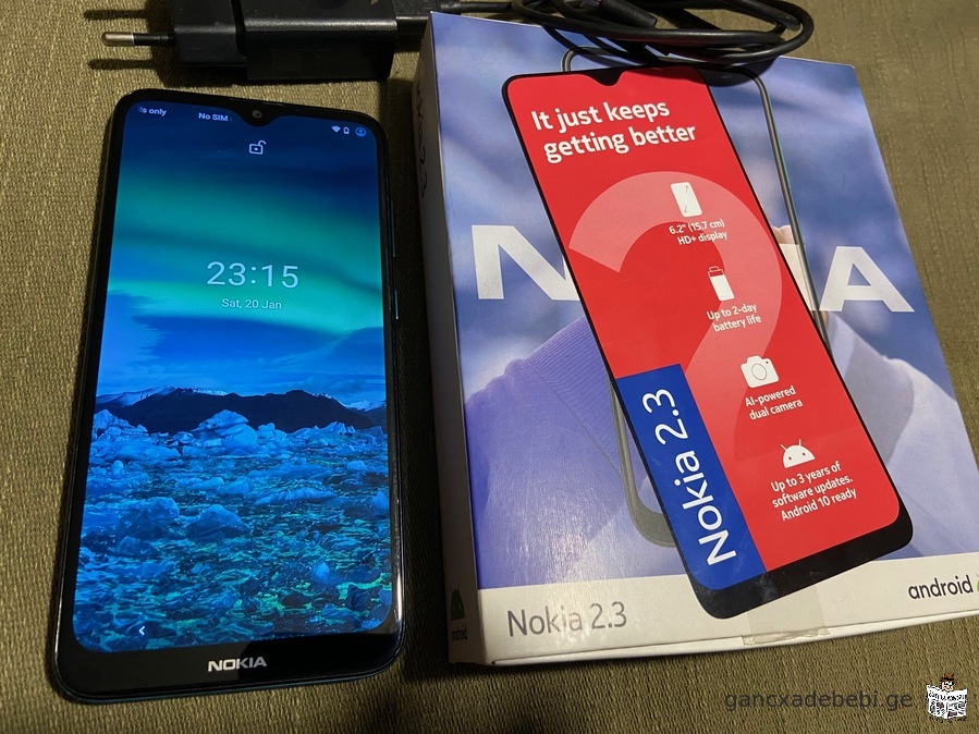 იყიდება მობილური NOKIA 2.3