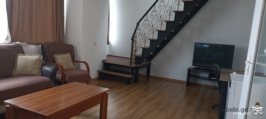 Apartment for rent in Batumi in a newly built building near the sea on the 18th floor. 591 71 67 51