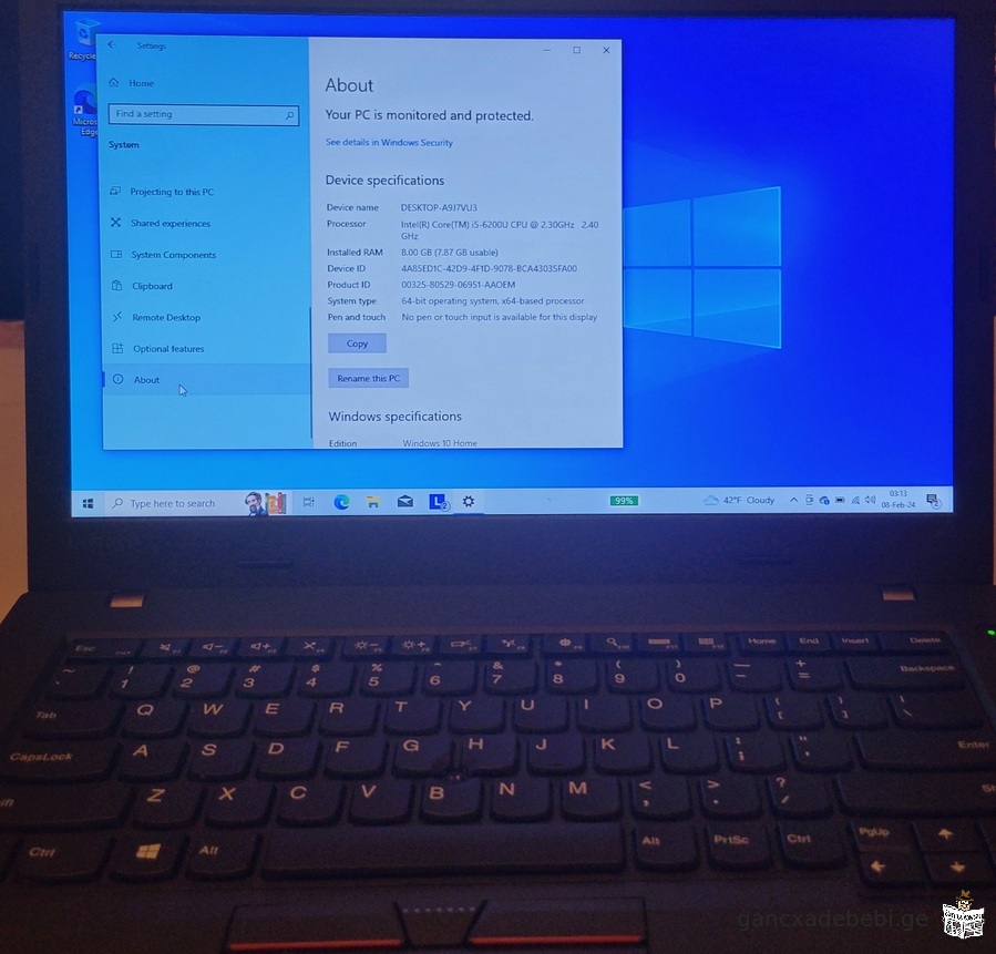 Lenovo ThinkPad L460 i5-6200U 8GB/500GB