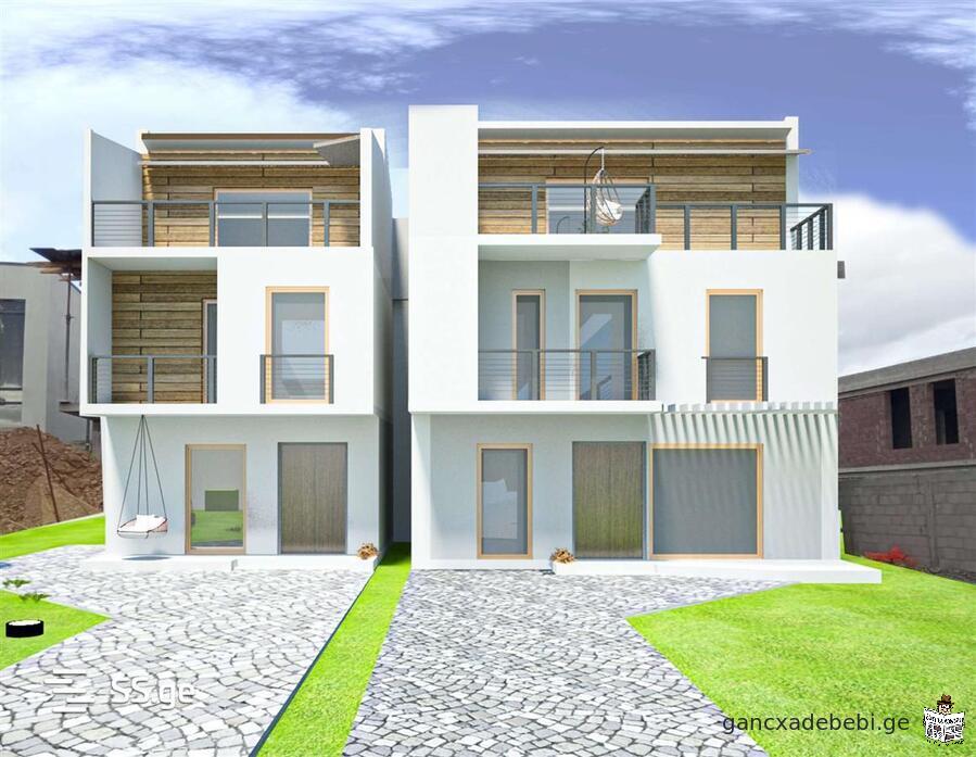 3-storey house for sale, in Tabakhmela township with the best panoramic view