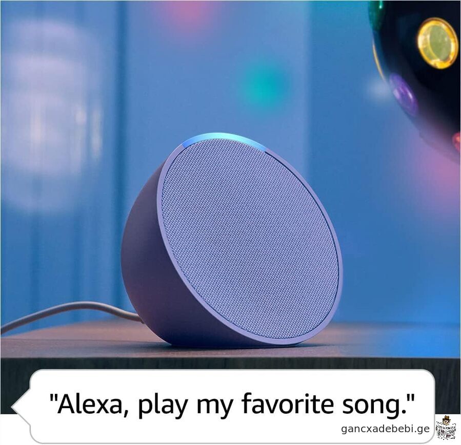 Amazon Alexa kompaqturi Wkviani dinamiki