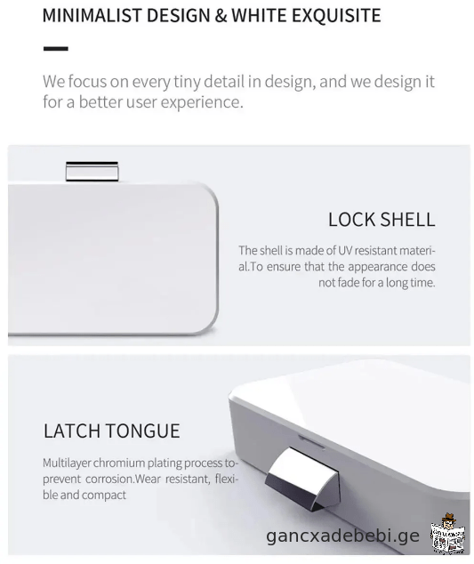 ჭკვიანი უჯრის უხილავი საკეტი Tuya Lock Bluetooth