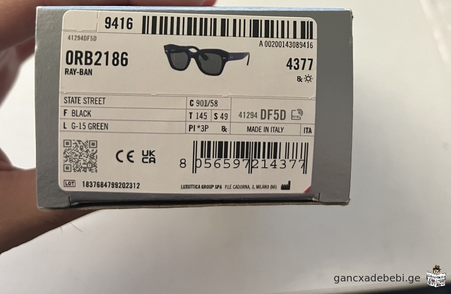 saTvale Ray Ban originali