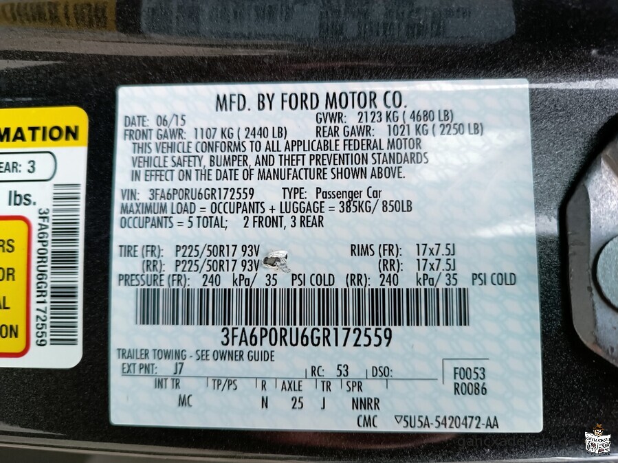 იყიდება Ford Fusion TITANIUM HYBRID