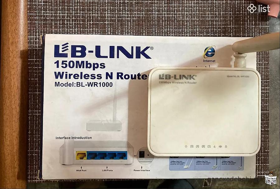 Wi-Fi როუტერი LB-Link BL-WR1000