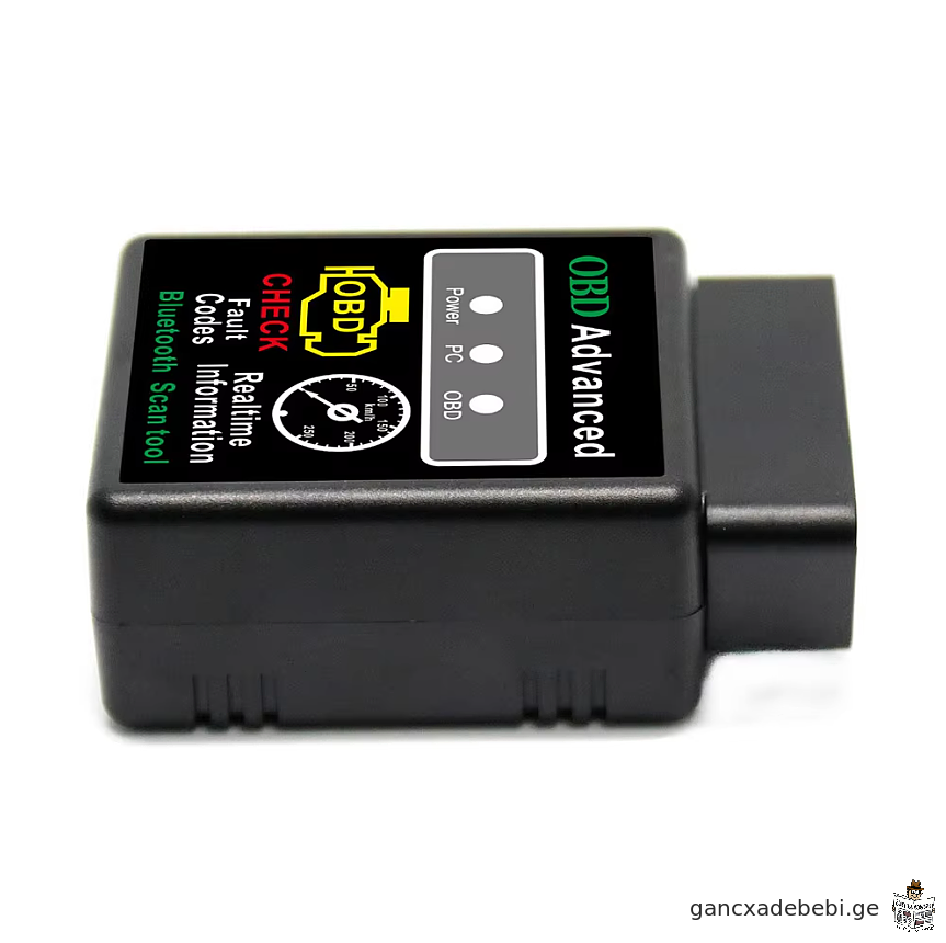 manqanis gaumarTaobis deteqtori V1.5 Bluetooth Bluetooth OBD II ELM327