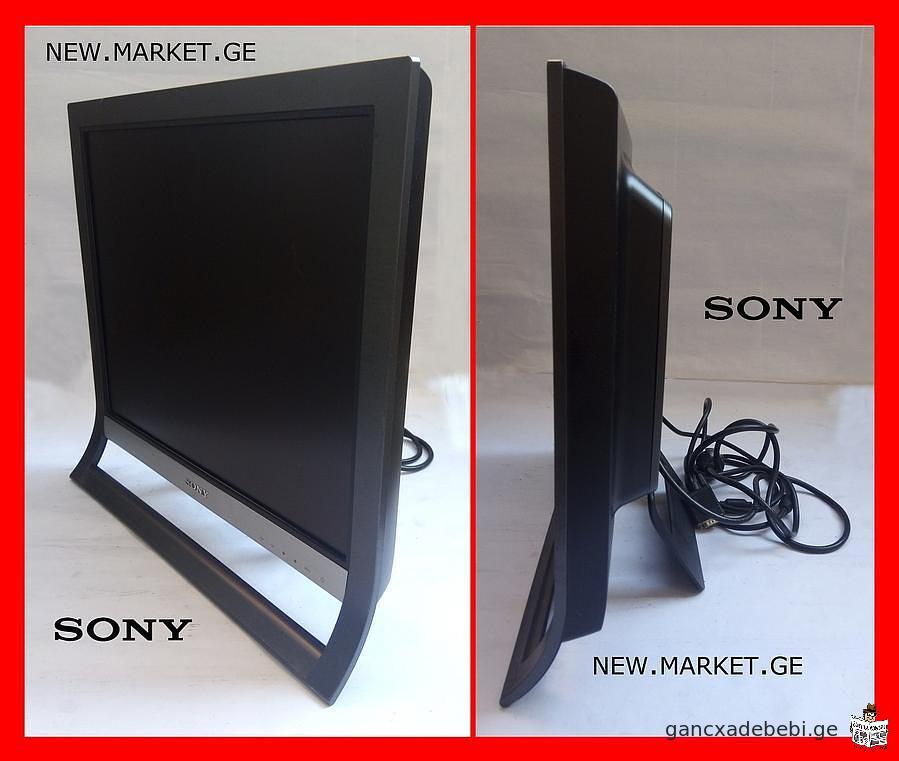 პროფესიონალური ორიგინალი მონიტორი SONY Professional TFT LCD Monitor 17-inch Original Sony SDM-HS75