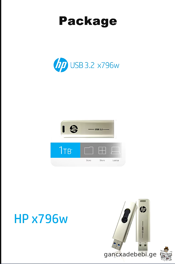 HP USB fleS draivi 64 GB maRali siCqariT Metal Pen Drive Creative Personality