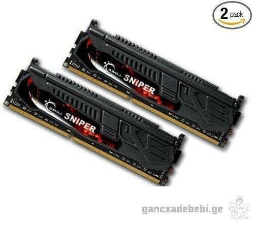 G.SKILL Sniper Series 8GB (2 x 4GB) 240-Pin DDR3 SDRAM DDR3 1866 (PC3 14900) Desktop Memory Model F3