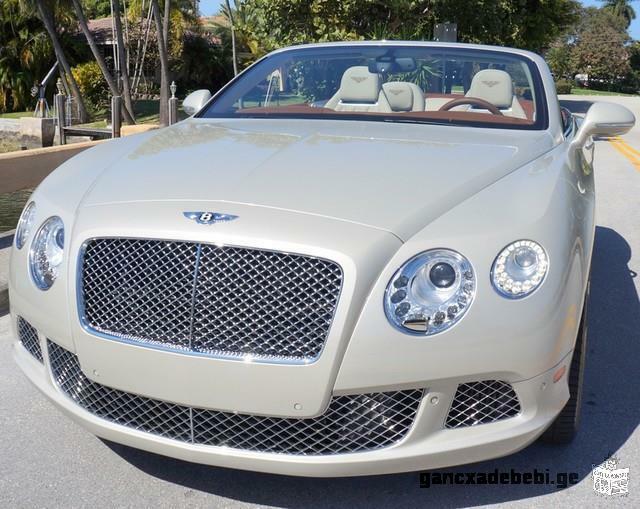 2013 Bentley Continental GTC Base AWD 2dr Convertible