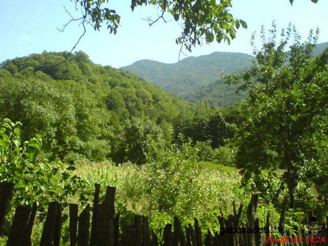 A vendre terrain dans la région de Mtskheta Misaktsieli camp près de l'usine de 3000 m². Coût peut p