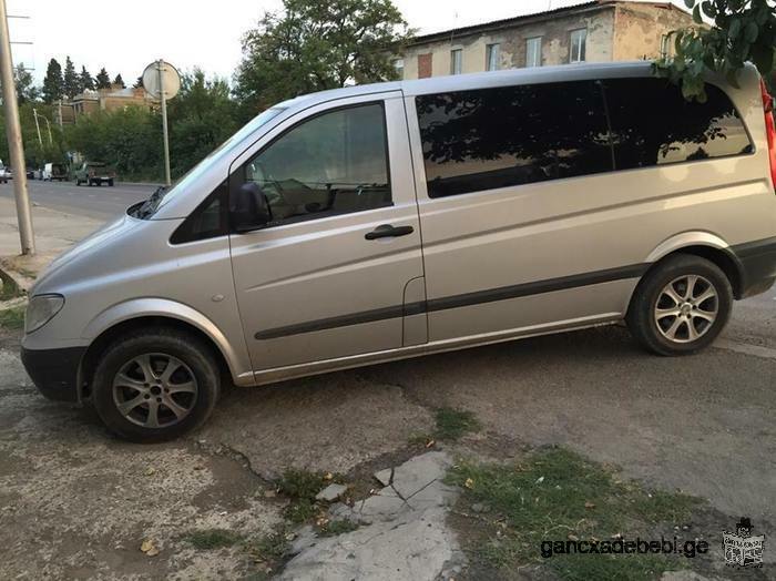 qiravdeba Mercedes-Benz vito dizeli.