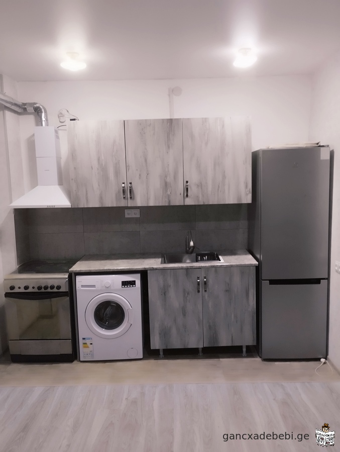 2-room uninhabited apartment for rent in a newly built building!