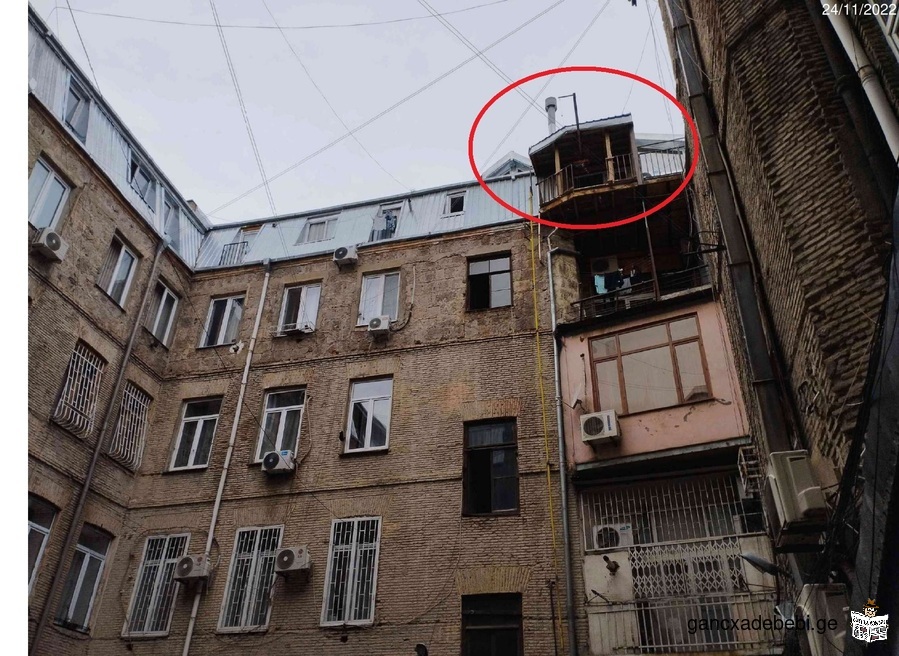 Apartment space for sale on Rustaveli Avenue