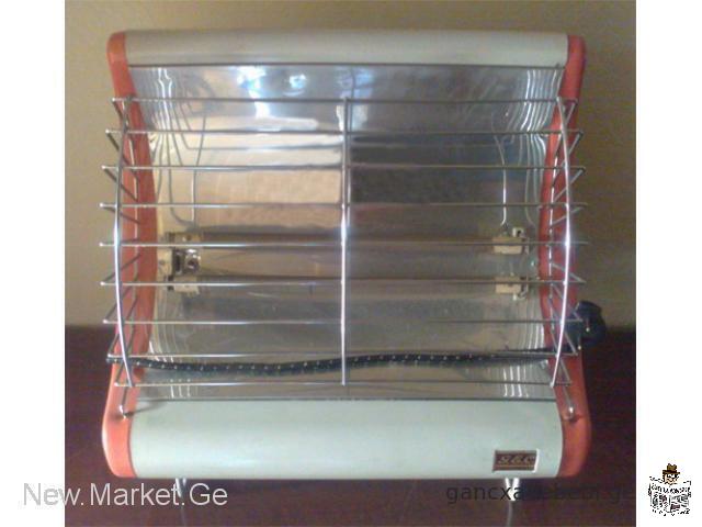 Electric heater english reflector with spiral heating stove fireplace General Electric Company G.E.С