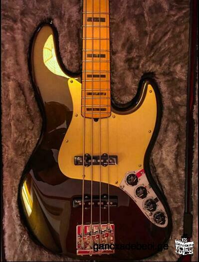 Fender USA Ultra Jazz Bass Texas Tea 2020