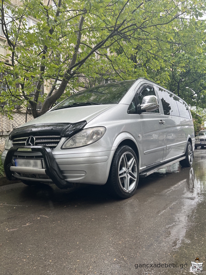For daily rent, Mercedes Vito automatic, without driver.