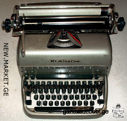 For sale typing machine / typewriter Remington Rand with Arab / Arabic / Arabian keyboard / letters
