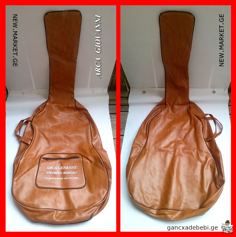 Original guitar leather case acoustic classical guitar spanish guitar german guitar Italian case