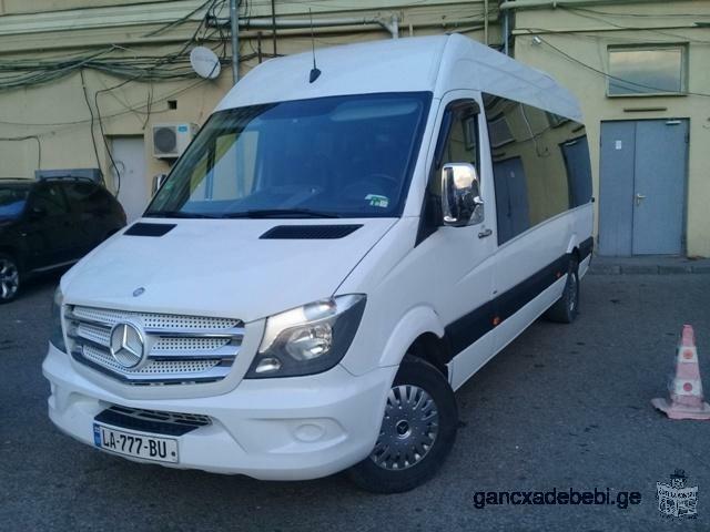 Rent minibuses in Georgia with drivers who know English, Russian, Hebrew, Armenian