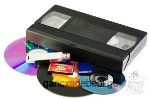 VHS to Digital. Record from VHS video cassettes to digital format