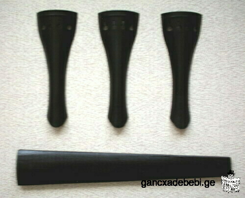 Violin parts: Rosin for bow, Tailpiece / Tail Piece, Bridge, mute, violin Strings for violin