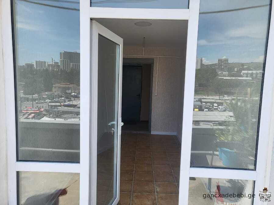 a newly renovated small office is for rent in Didube, on the 5th floor of the Samto Kimia building