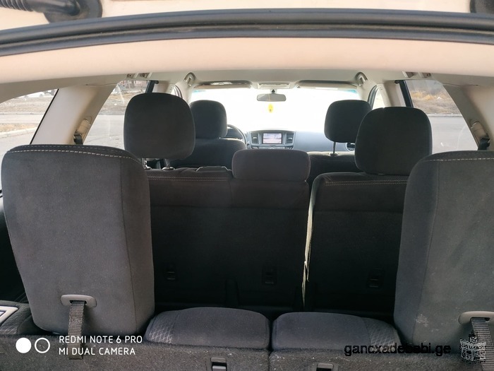 ქირავდება ავტომობილი Nissan Patfinder 4X4 (7 seating place)